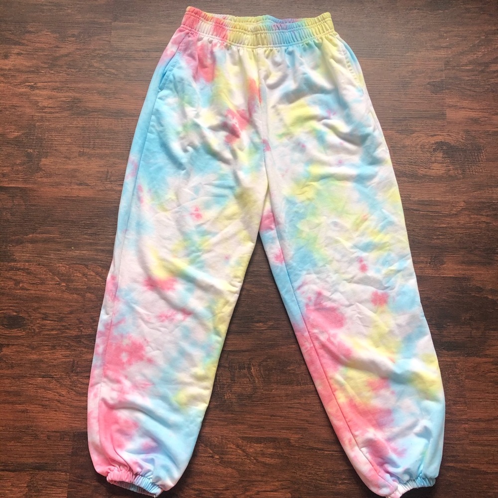 Tie dye sweatpants size small